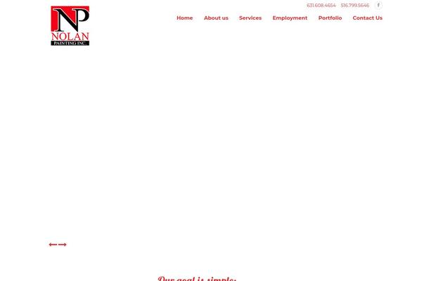 nolanpaintinginc.com site used Construction