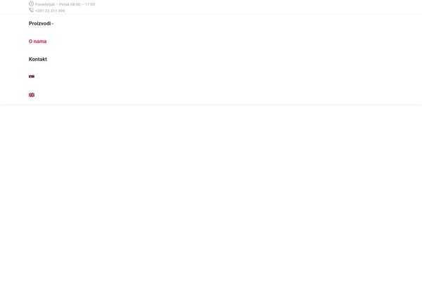 The7 theme site design template sample
