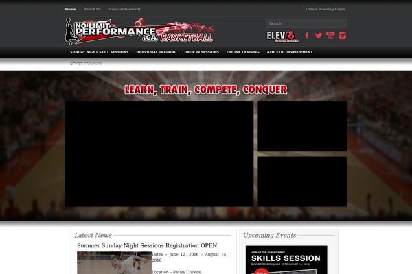 nolimitperformance.ca site used Lorem