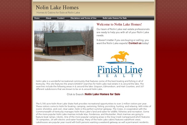nolinlakehomes.com site used Essence-red