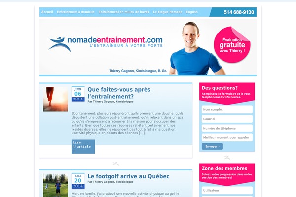 nomadeentrainement.com site used Jacobanderic