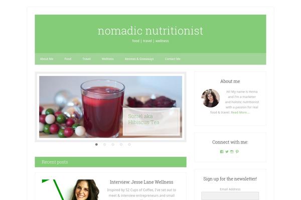 Lifestyle Pro theme site design template sample