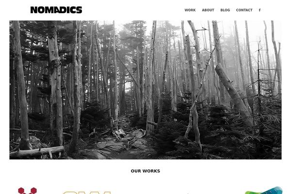 Total theme site design template sample