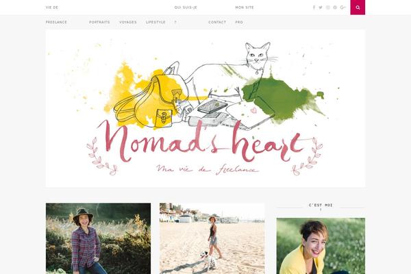 nomadsheart.com site used Florence