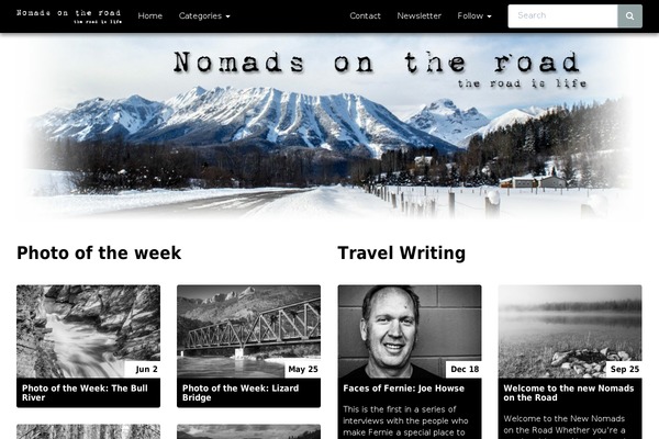 nomadsontheroad.com site used Notr