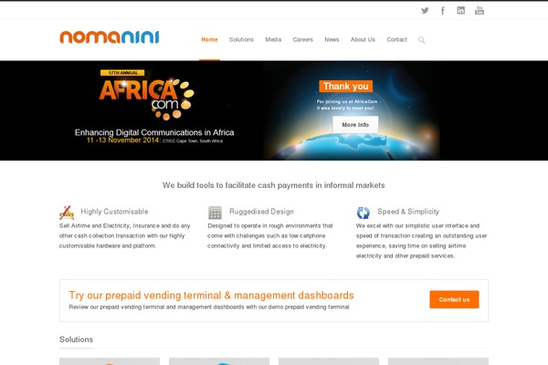 nomanini.com site used Noma