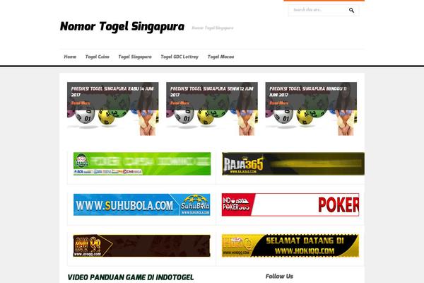 Markes theme site design template sample