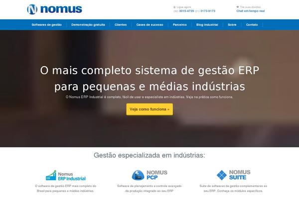nomus.com.br site used Nomusindustrial