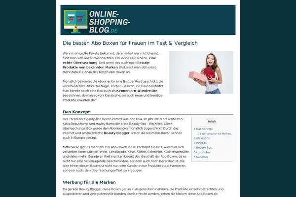 Site using Table of Contents Plus plugin