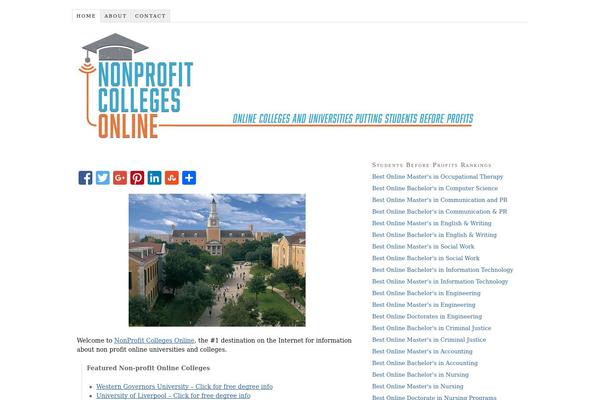 nonprofitcollegesonline.com site used Npcocom-theme