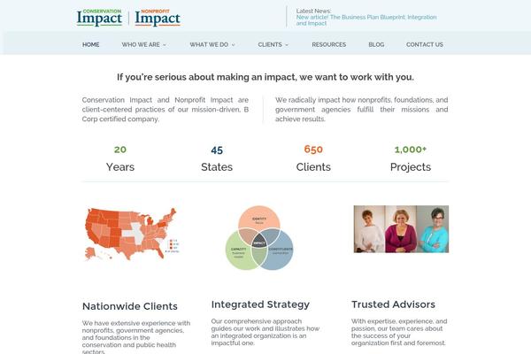 nonprofitimpact.com site used Impactplus