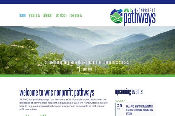 nonprofitpathways.org site used Wnc-nonprofit-pathways