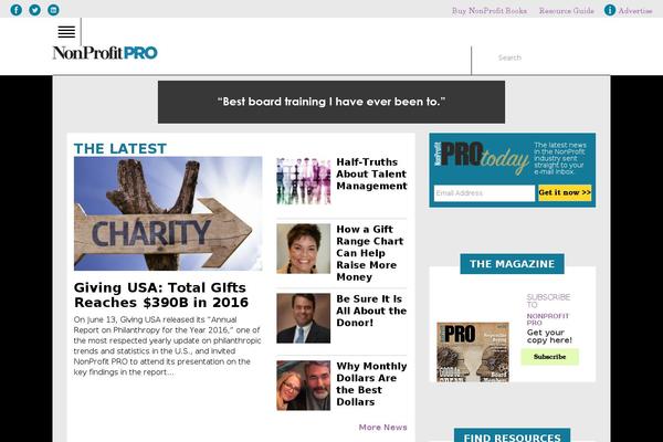 nonprofitpro.com site used Napco-editorial