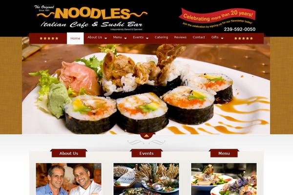 noodlescafe.com site used The Restaurant