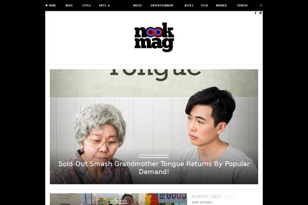nookmag.com site used Nkmg