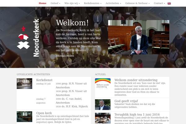 noorderkerk.org site used Mrwebsite