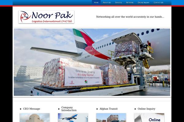 noorpaklogistics.com site used Logistics