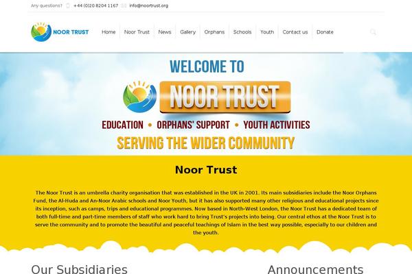 noortrust.org site used Noortrust