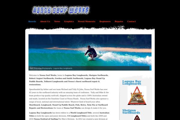 noosasurfworks.com.au site used Noosasurfworks