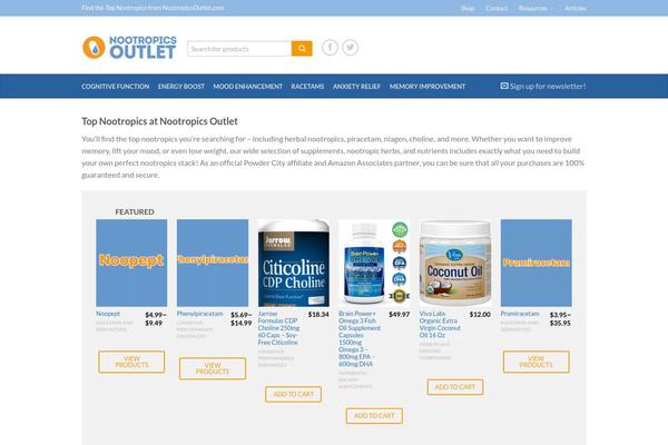 Flatsome theme site design template sample