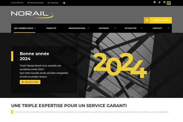 norail.fr site used Wpindustry