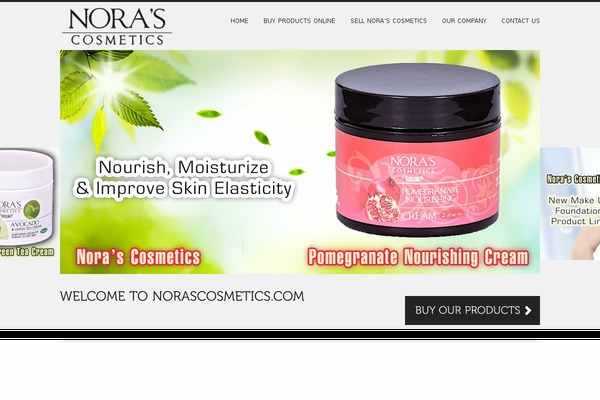 norascosmetics.com site used Mercedesa