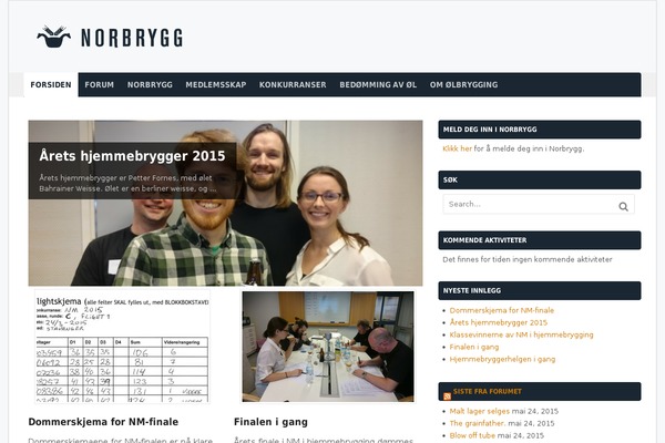 norbrygg.no site used Norbrygg