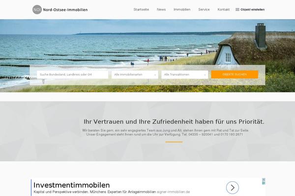 nord-ostsee-immobilien.de site used WP Residence