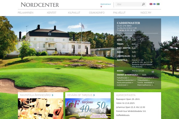 nordcenter theme websites examples