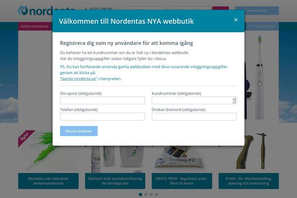 nordenta.se site used Nordenta_theme