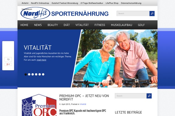nordfit.com site used Olympicpress