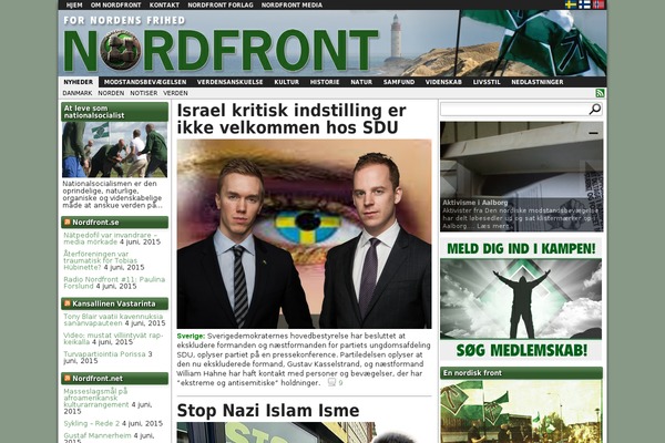 nordfront.dk site used Nordfront2