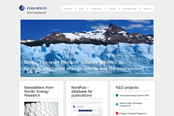 nordicenergy.net site used Ner