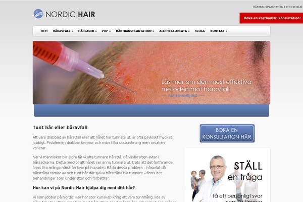 nordichair.se site used Nordichair