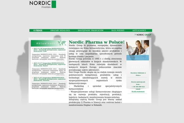 nordicpharma.pl site used Nordicpharma