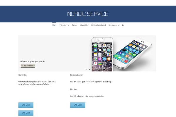 nordicservice.se site used Nordicservice