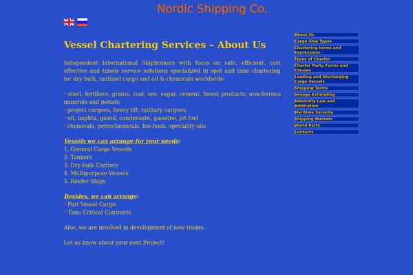nordicshippingco.com site used Softly