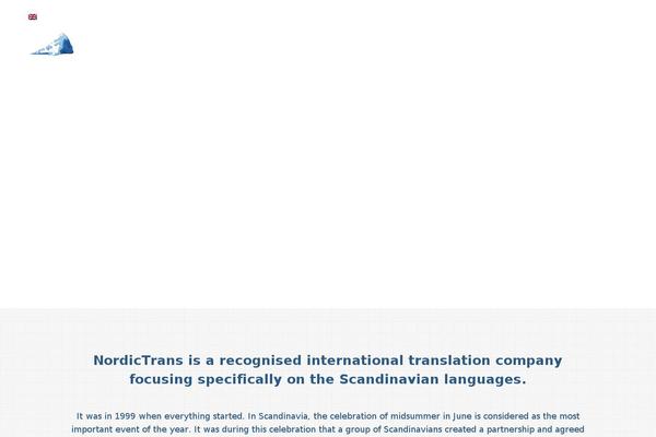 nordictrans.com site used The7 Child