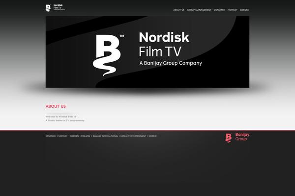 nordiskfilmtv.com site used Nordiskfilm