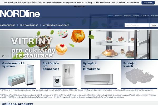 nordline.cz site used Theme47530