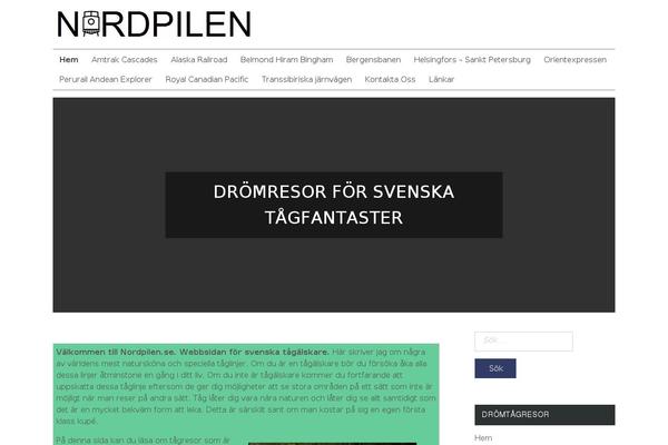 nordpilen.se site used WPNepal Blog