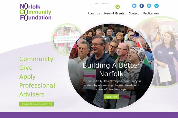 norfolkfoundation.com site used Ncf