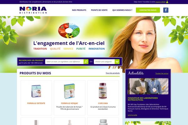 noria-distribution.com site used Socle