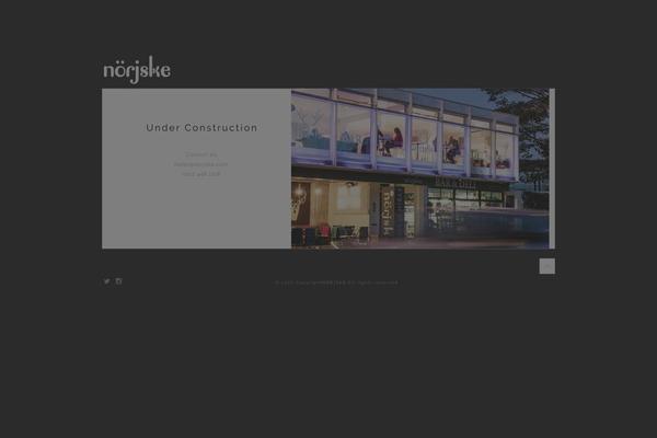 norjske.com site used Noho