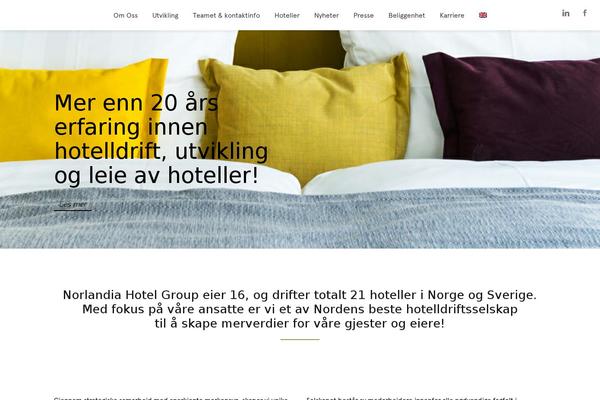 norlandiahotelgroup.no site used Norlandia