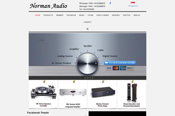 normanaudio.com site used Pl-starter-theme-master