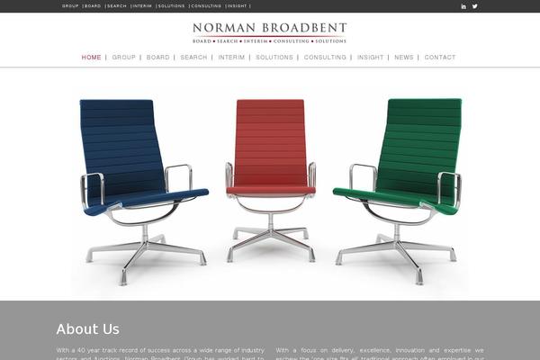 Stockholm theme site design template sample