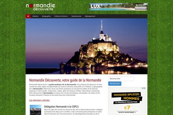 normandie-decouverte.com site used Normandie-decouverte