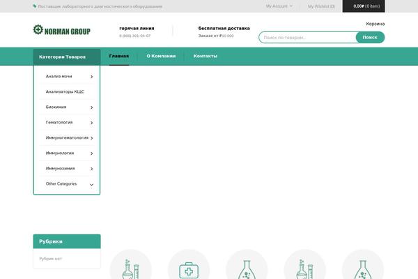 normangroup.ru site used Medexi