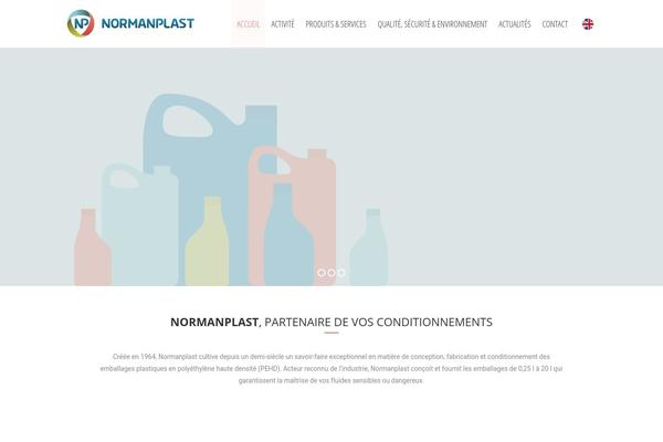 Konstruct theme site design template sample